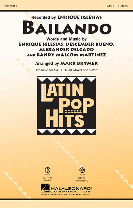 Enrique Iglesias : Bailando - Choral (SSA)