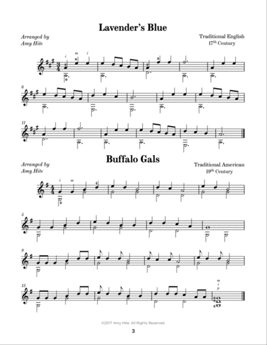 Easiest classical outlet guitar pieces