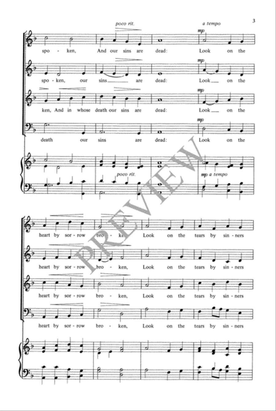 Bread of Mercy Bread of Mercy 4-Part scores gallery preview page 4