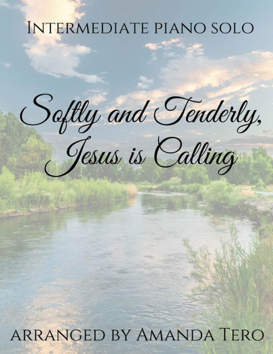 Softly and Tenderly (Jesus is Calling) Piano Solo scores gallery preview page 1
