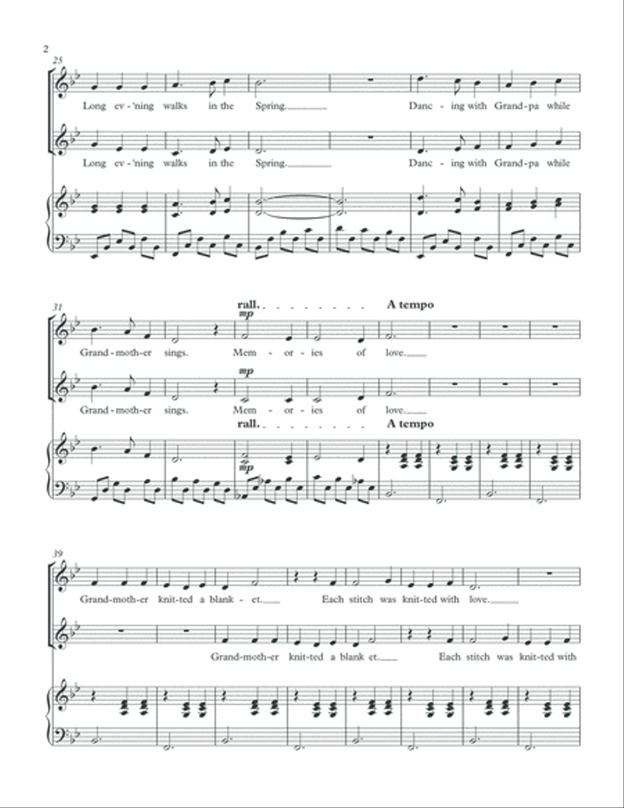 Grandmother's Blanket SA scores gallery preview page 3