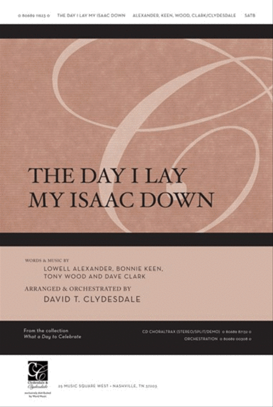 The Day I Lay My Isaac Down - Anthem 4-Part scores gallery preview page 1