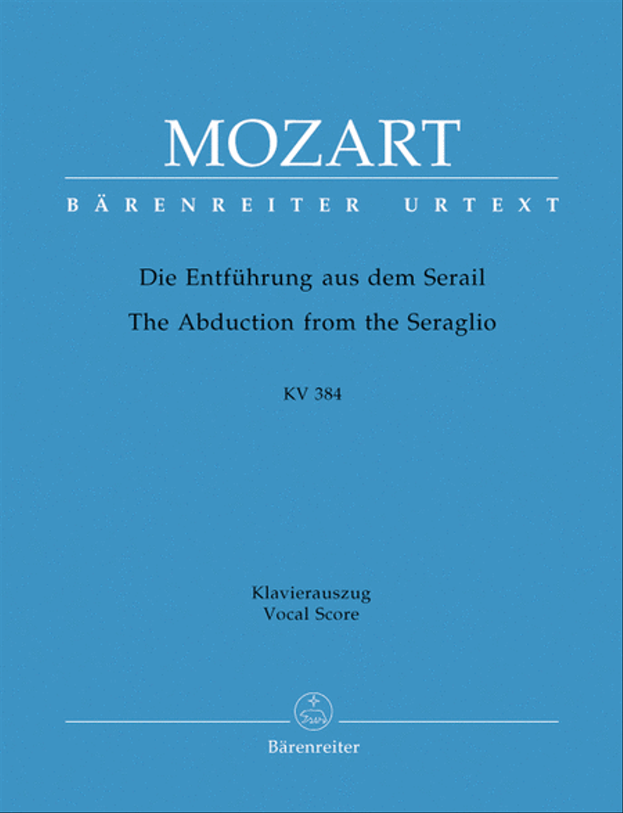 Book cover for The Abduction From The Seraglio, K. 384