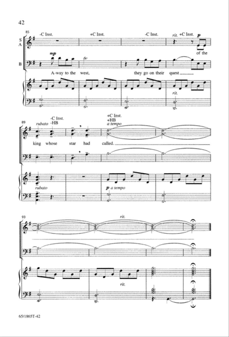 A Great Light 3-Part scores gallery preview page 44
