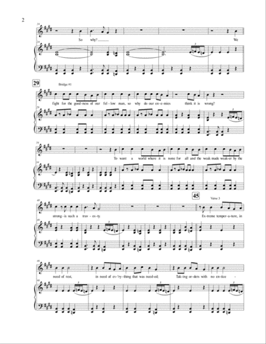 Let Freedom Reign! by Rick Neske and Ken Young 3-Part scores gallery preview page 2