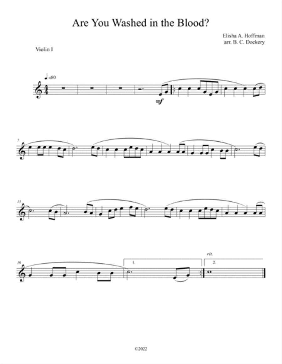10 Easter Duets for 2 Violins and Piano - Volume 2 String Duet scores gallery preview page 6