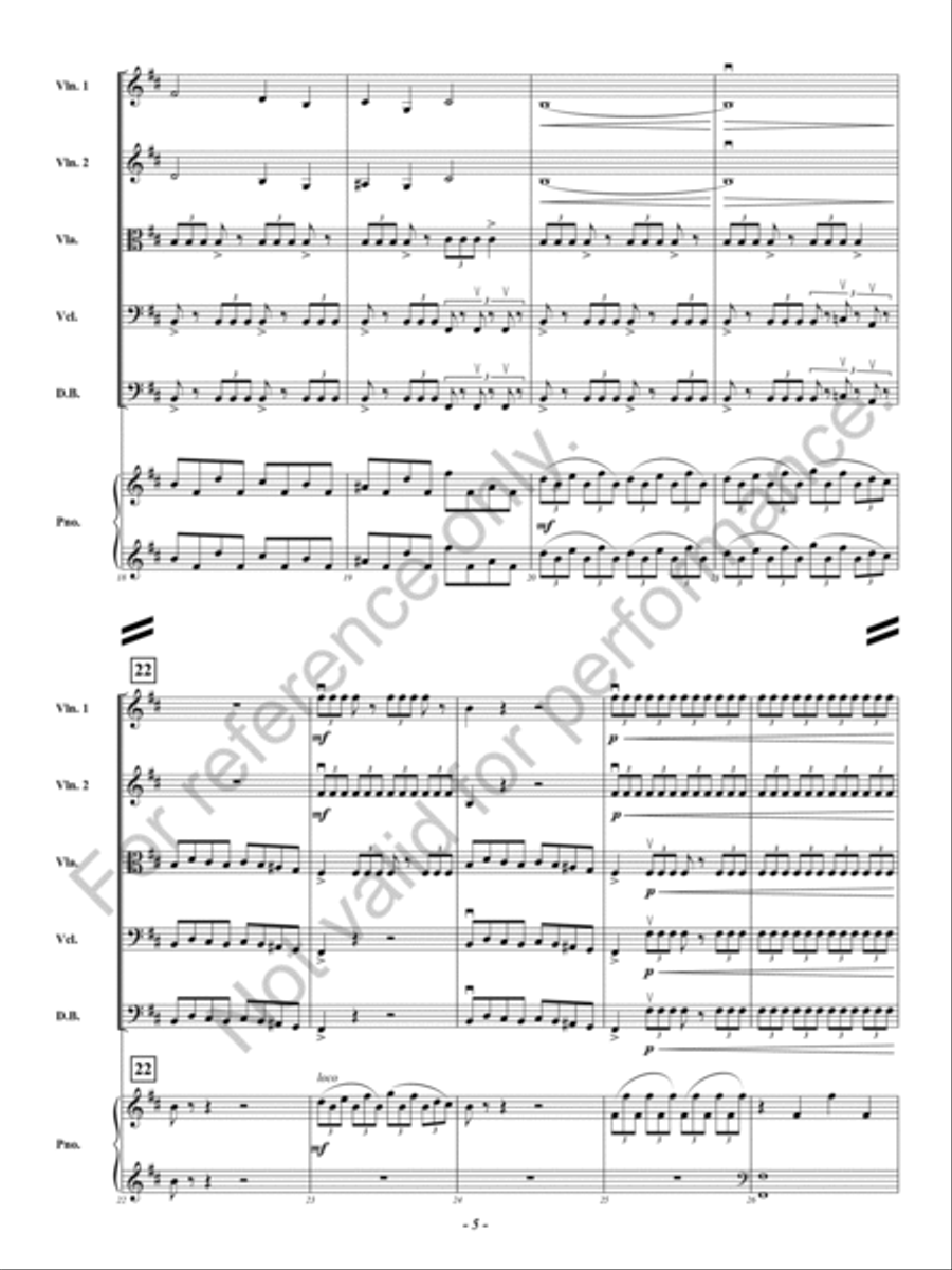Firestorm String Orchestra scores gallery preview page 6