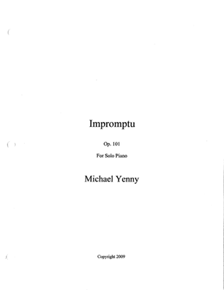 Book cover for Impromptu, op. 101