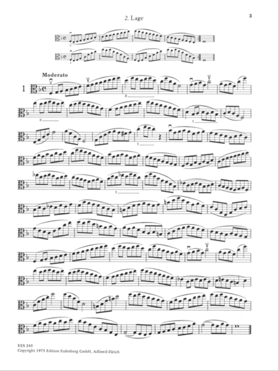 24 studies from Op. 32 for viola solo, Volume 1