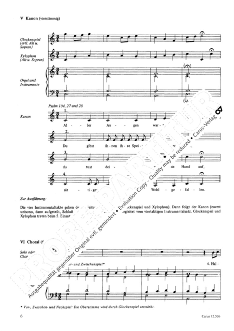 Lass dir unser Lob gefallen 2-Part scores gallery preview page 7