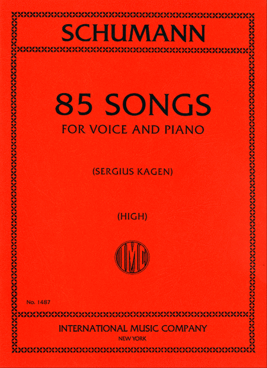85 Songs High Voice scores gallery preview page 1