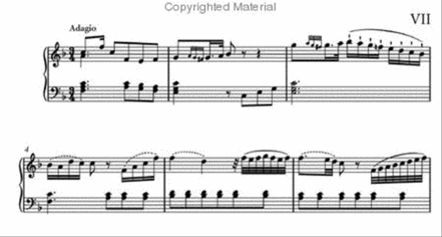 Differentes petites pieces Piano Solo scores gallery preview page 2