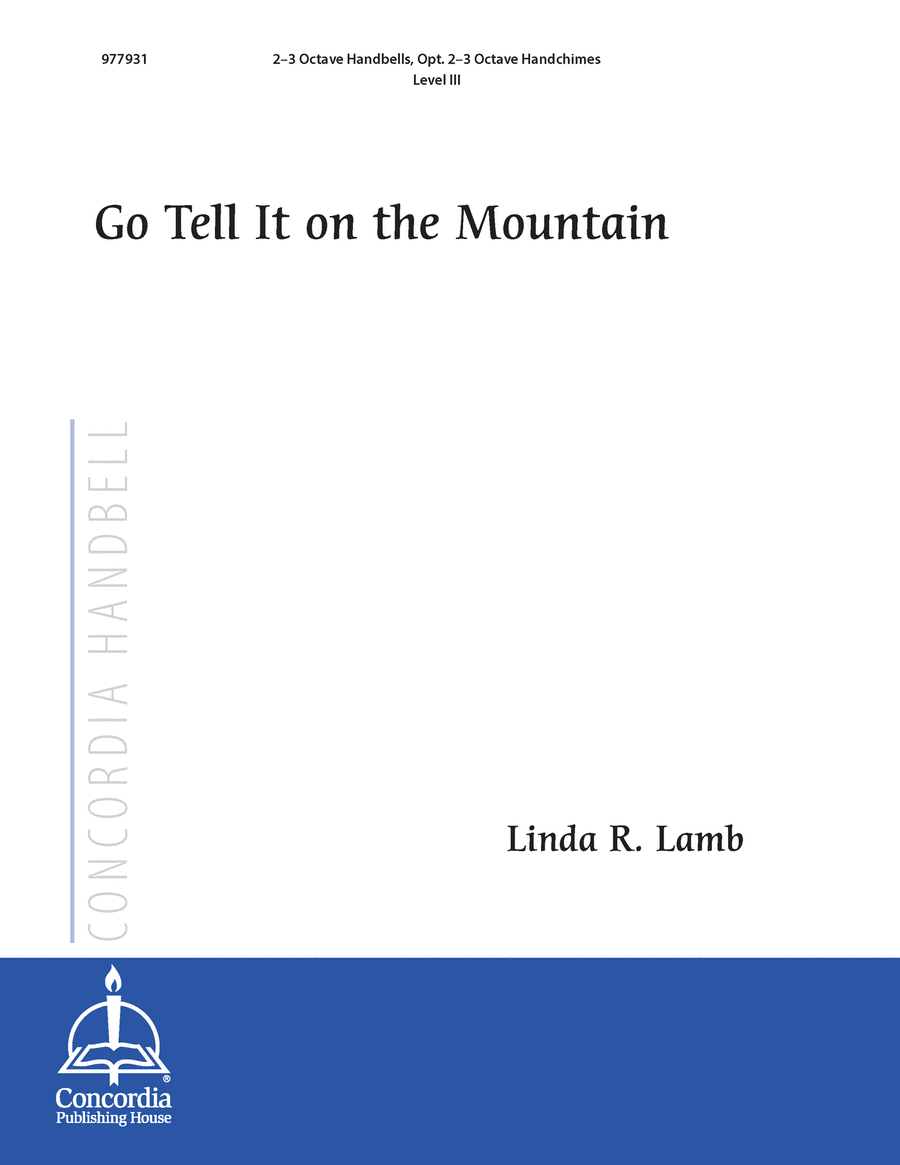 Go Tell It on the Mountain Handbell Choir scores gallery preview page 1
