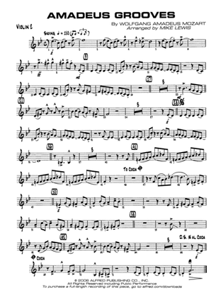 Amadeus Grooves: 2nd Violin