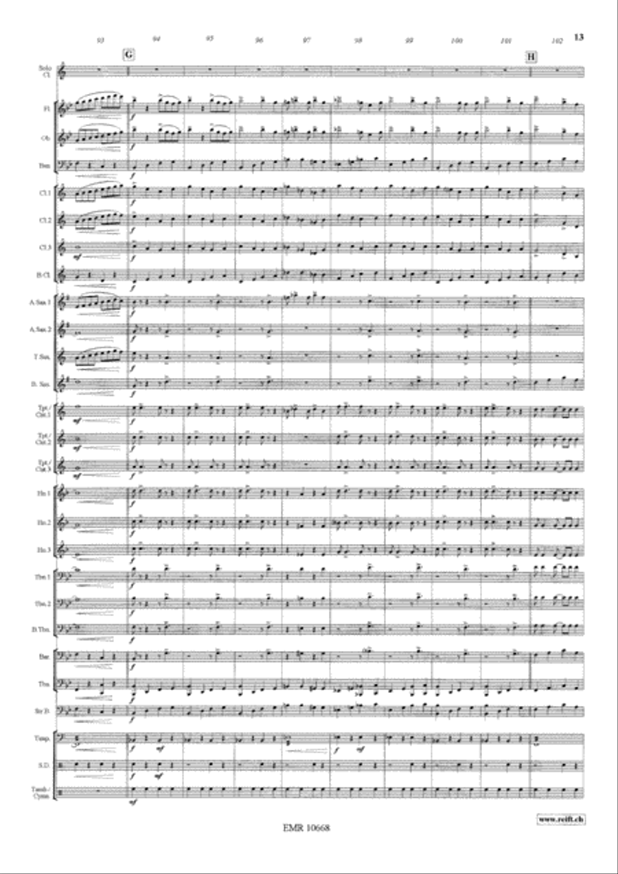 Concertino Concert Band scores gallery preview page 14