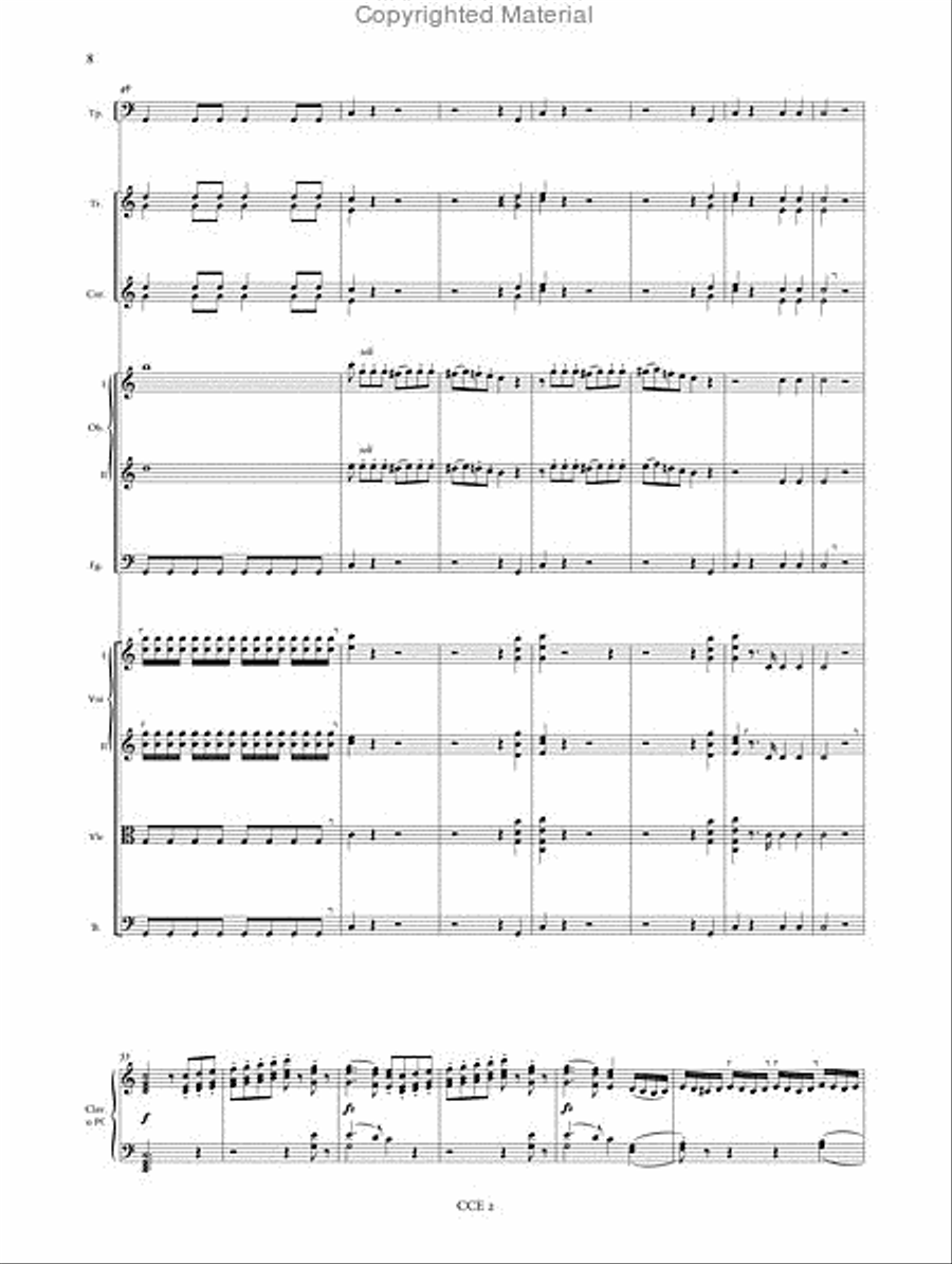 Concerto for Piano and Orchestra Op-sn 30. Critical Edition Orchestra scores gallery preview page 3