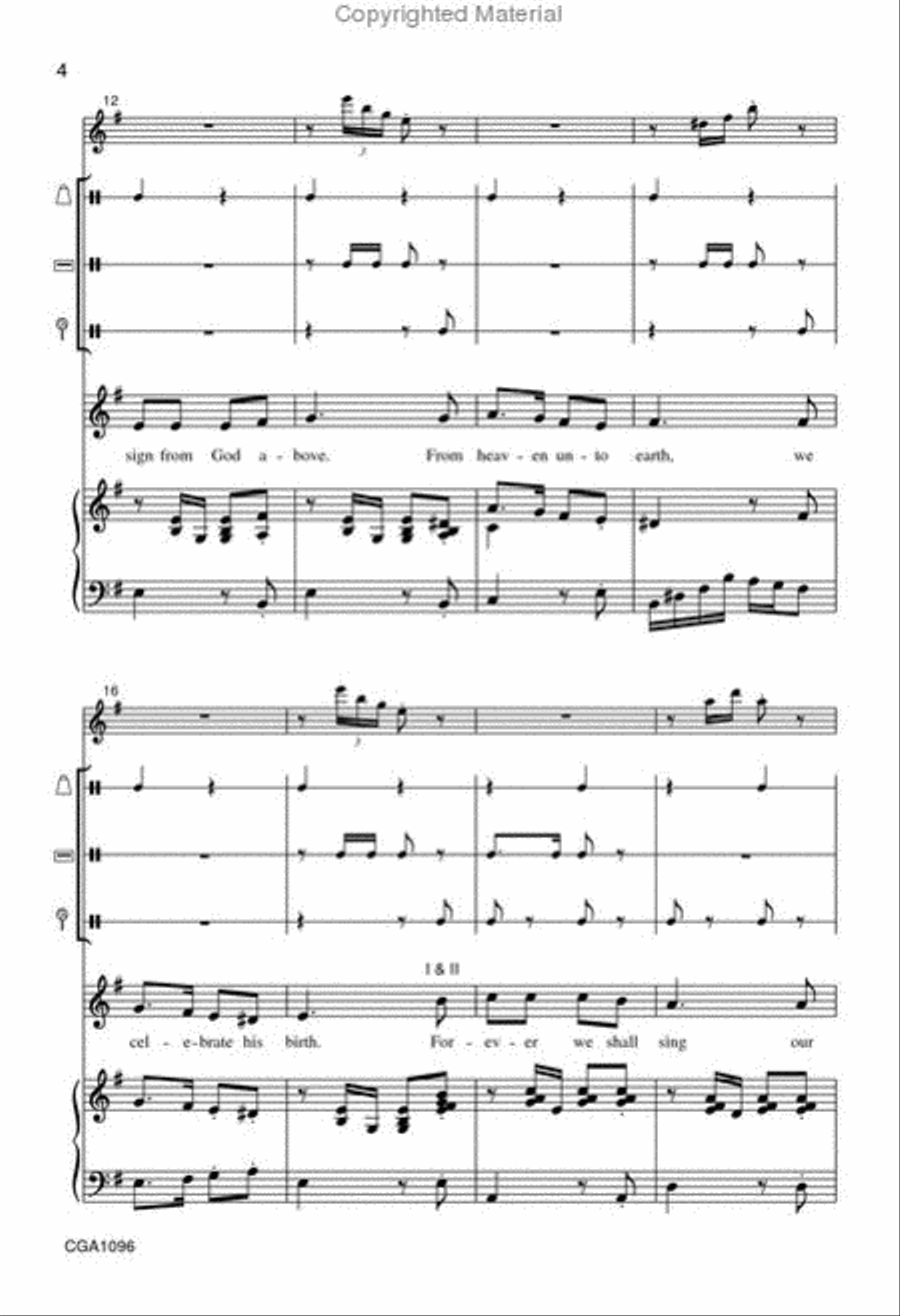 Forever We Shall Sing Unison Choir scores gallery preview page 4