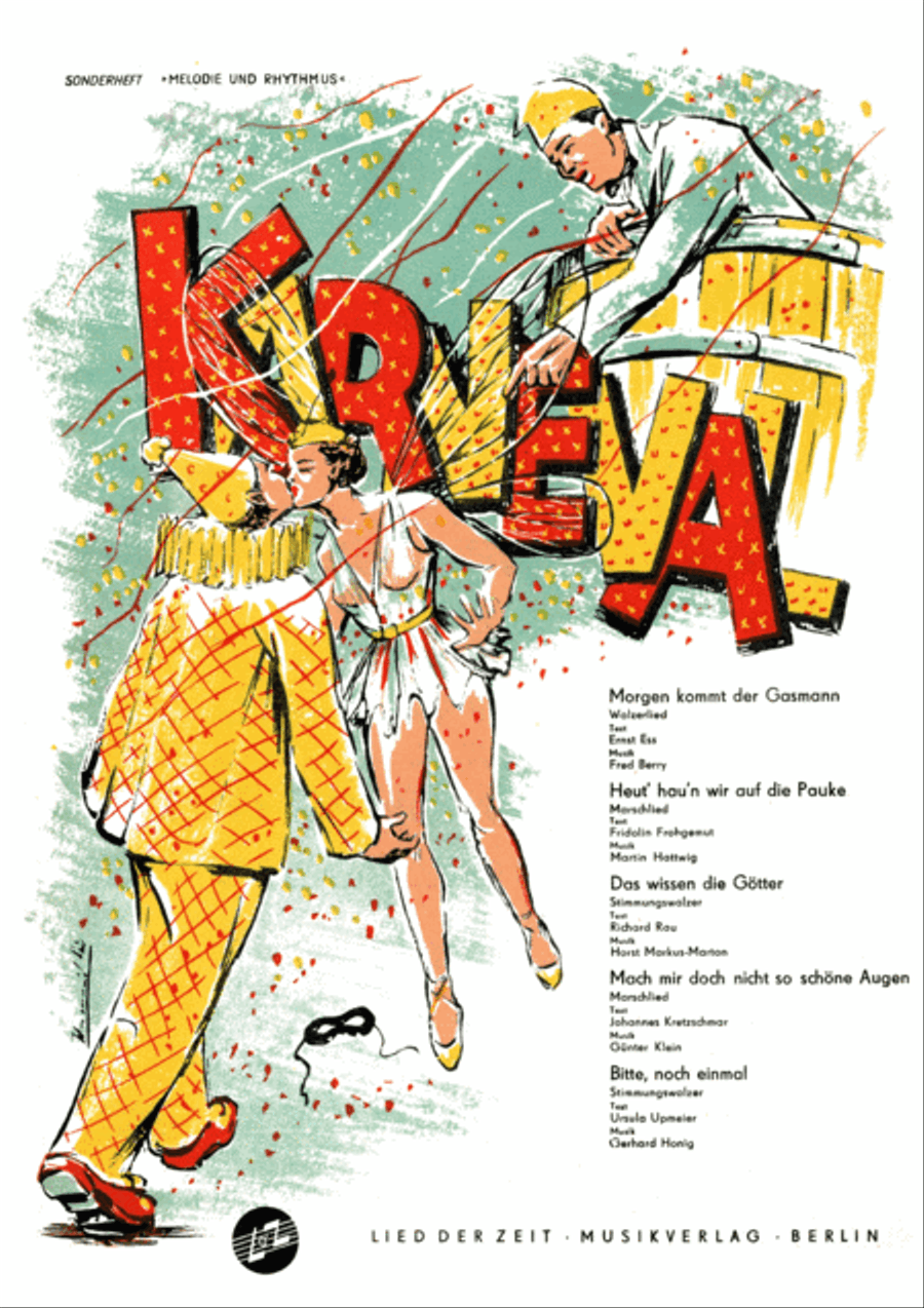 Karneval Karneval Voice scores gallery preview page 1