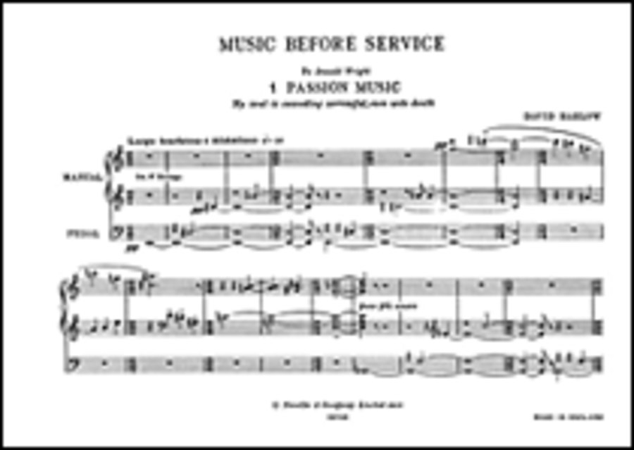 Music Before Service (Organ) Organ - Sheet Music