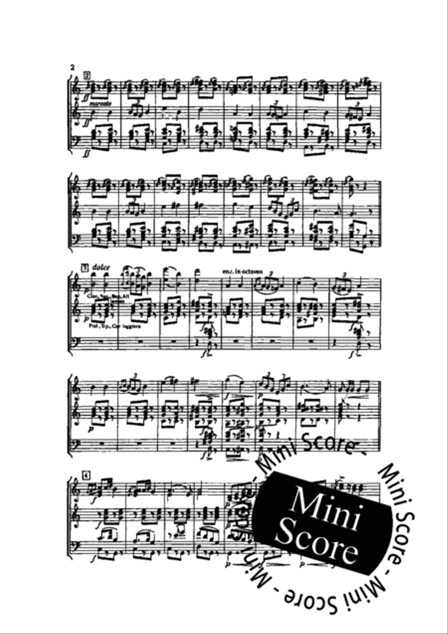Marche Russe Concert Band scores gallery preview page 4