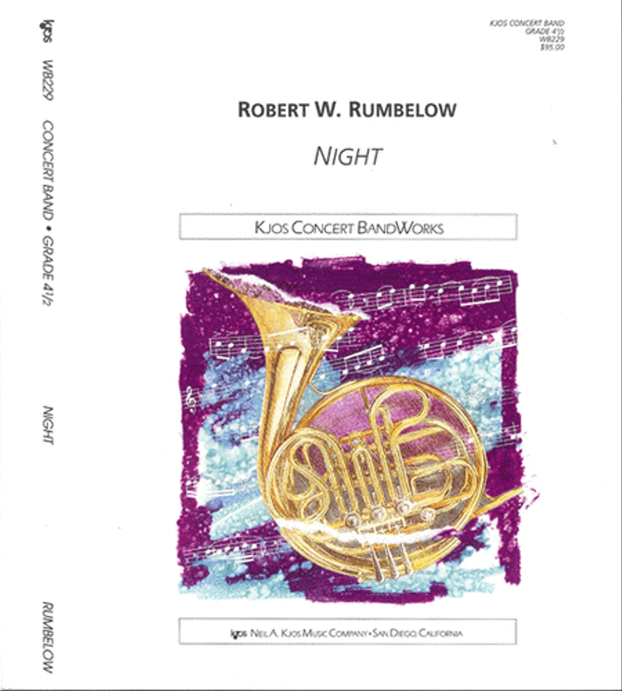 Night Concert Band scores gallery preview page 1