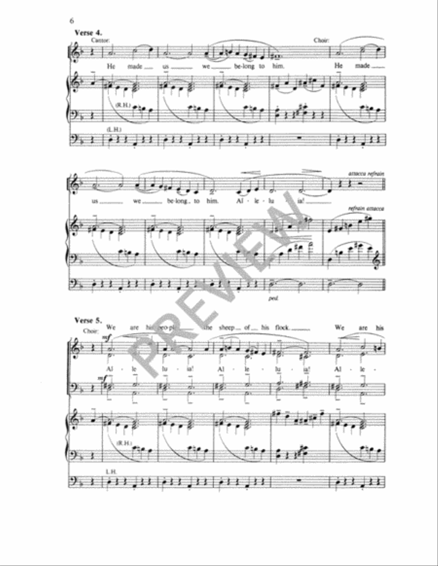 We Come to You We Come to You 4-Part scores gallery preview page 7