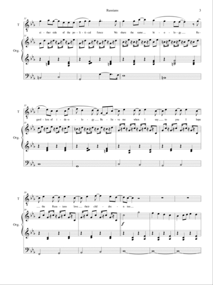Russians Voice scores gallery preview page 4