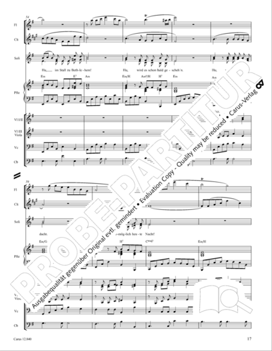 Ochs und Esel wissen mehr Orchestra scores gallery preview page 17