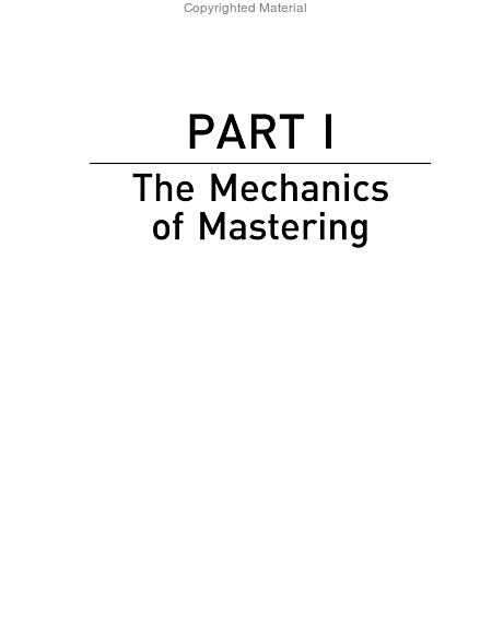 The Mastering Engineer's Handbook