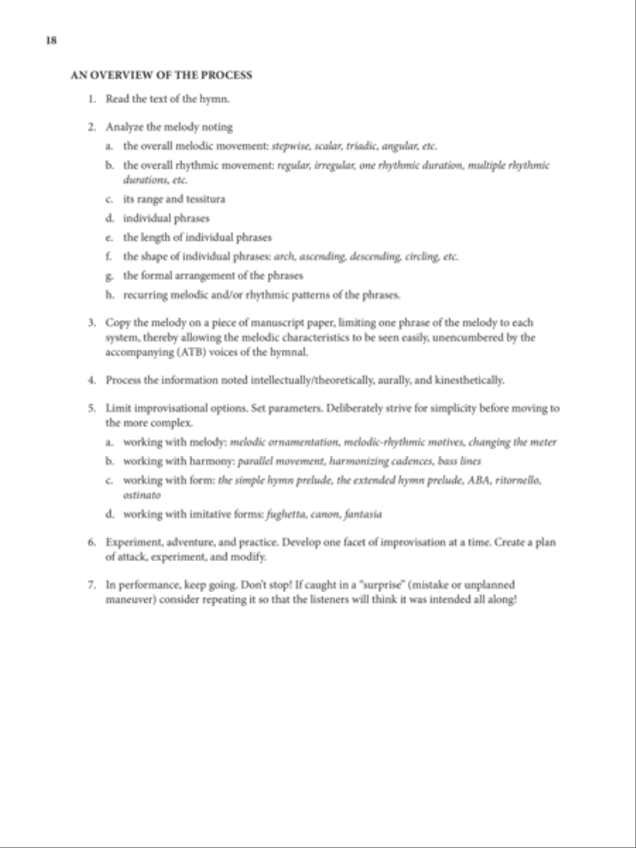 Creative Hymn Playing: Improvisation, Exercises, and Repertoire Organ scores gallery preview page 9