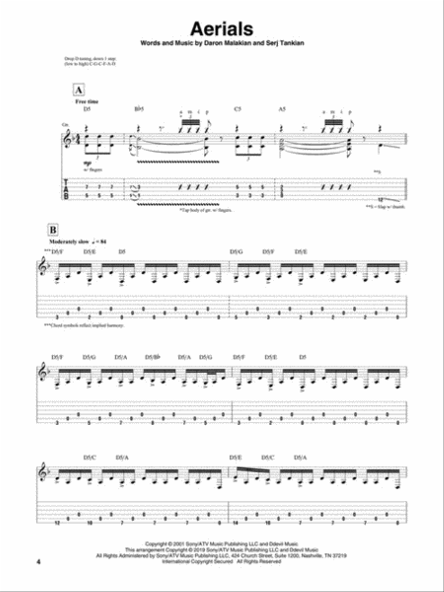 Igor Presnyakov's Solo Guitar Songbook Electric Guitar scores gallery preview page 3