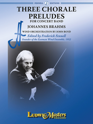 Book cover for Three Chorale Preludes, Op. 122