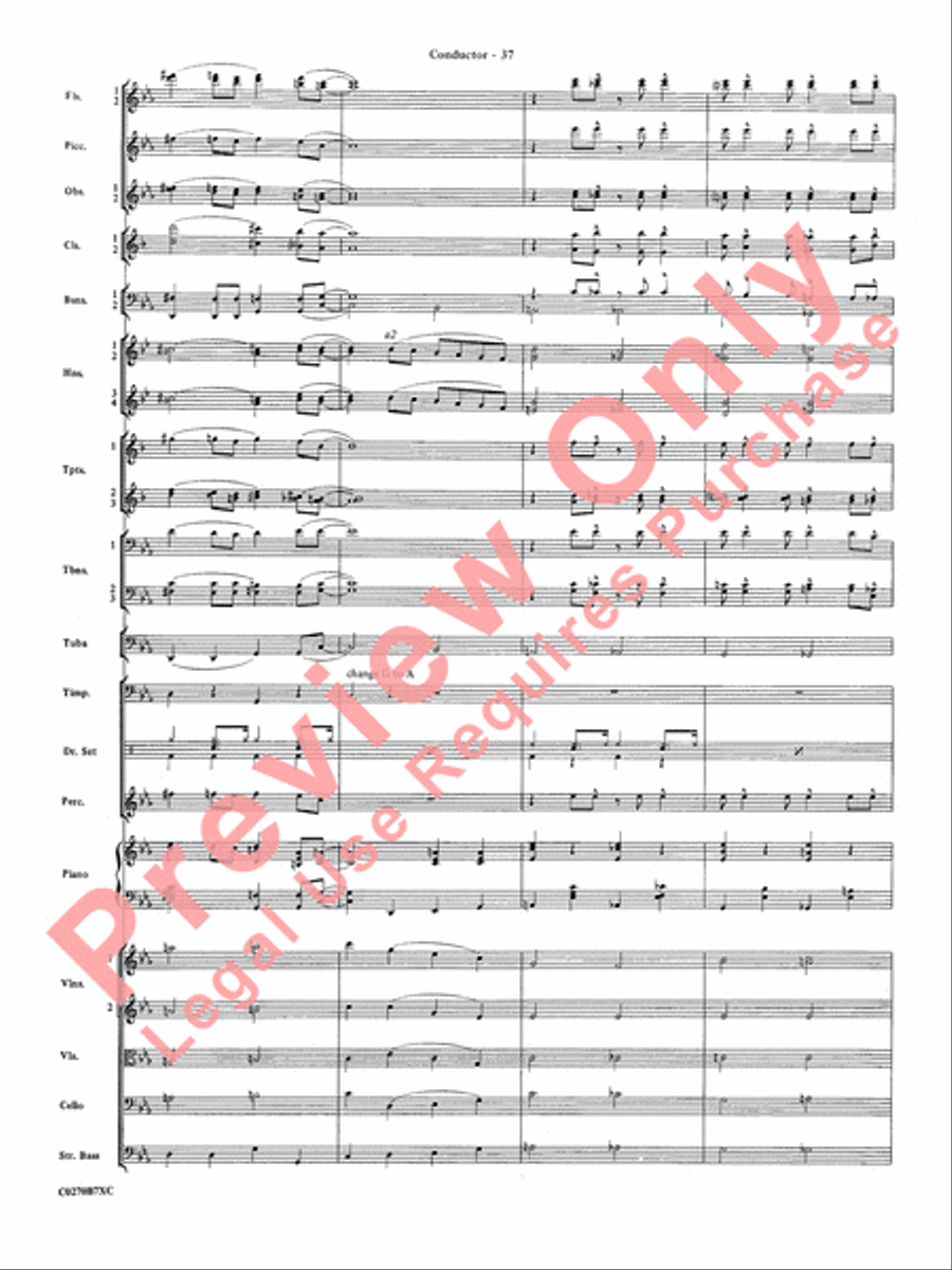 Duke Ellington! Full Orchestra scores gallery preview page 40
