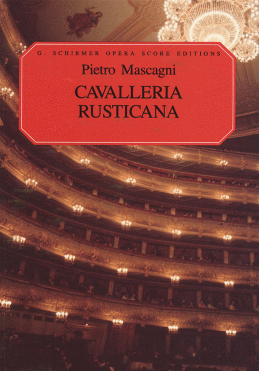 Cavalleria Rusticana Voice scores gallery preview page 1