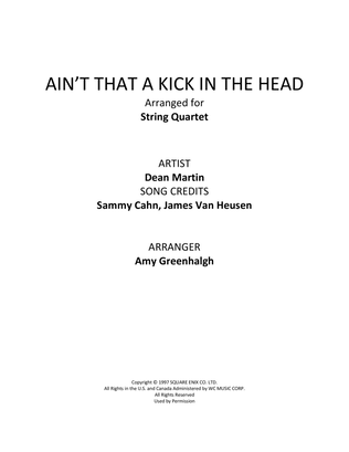 Book cover for Ain't That A Kick In The Head