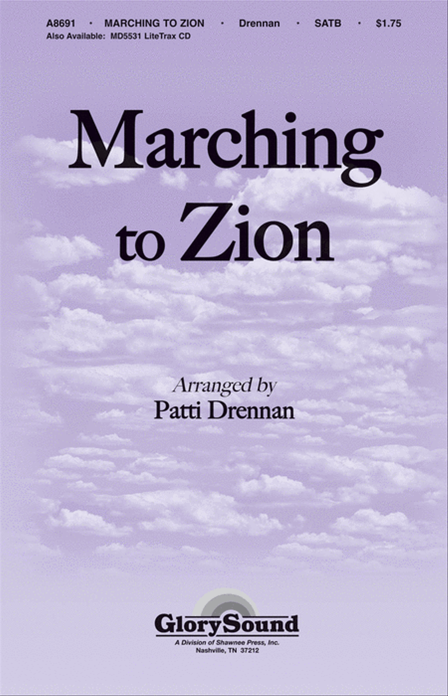 Marching to Zion 4-Part scores gallery preview page 1