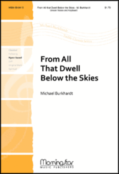 From All That Dwell Below the Skies
