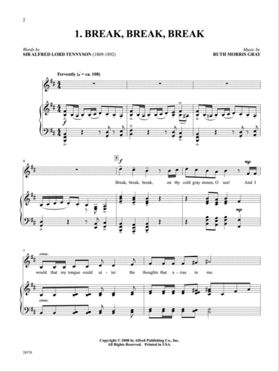 Sing Me a Song Medium-Low Voice scores gallery preview page 6
