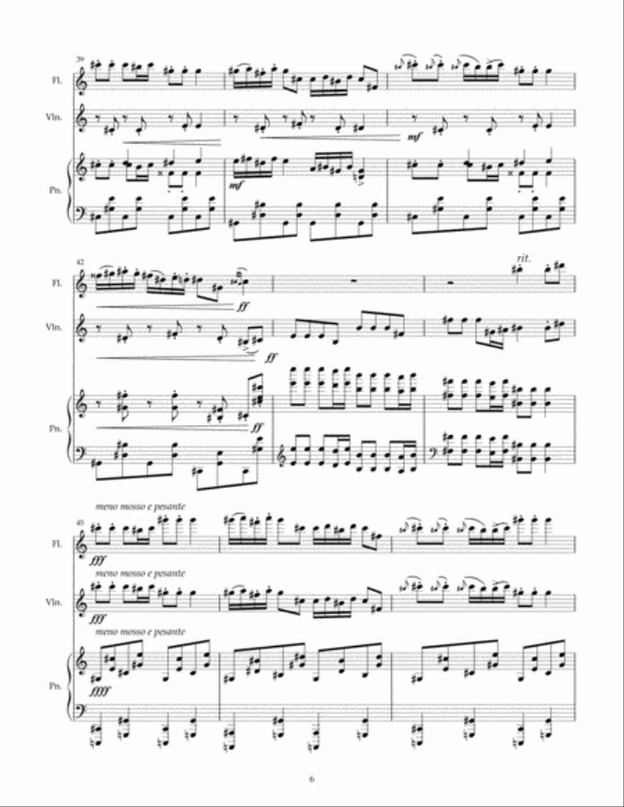 Tanec Flute scores gallery preview page 6