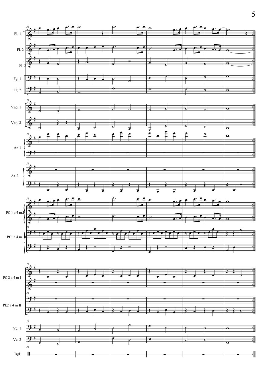Buongiorno Principessa Small Ensemble scores gallery preview page 5