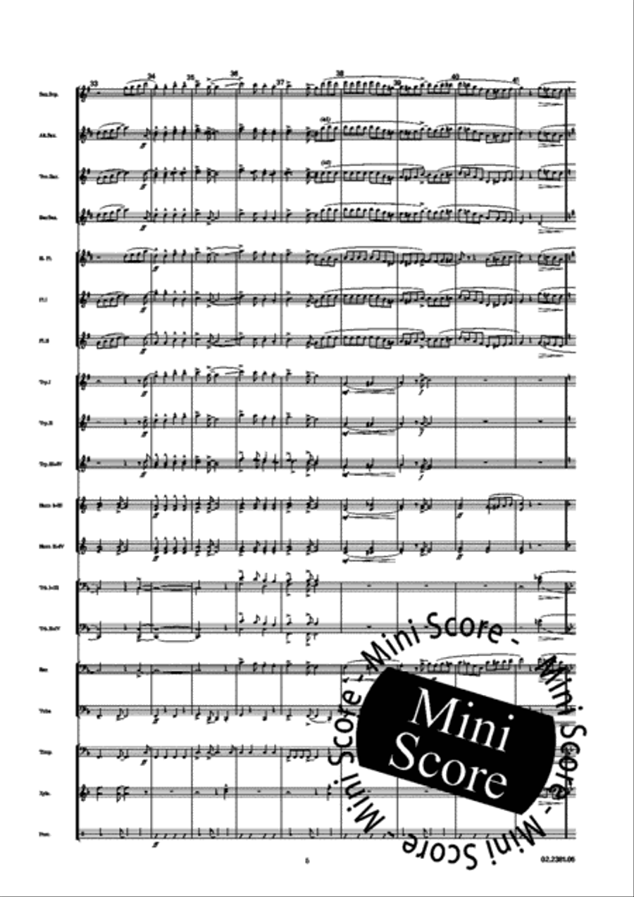 Y Ahora. . .! la Conga! Big Band scores gallery preview page 10