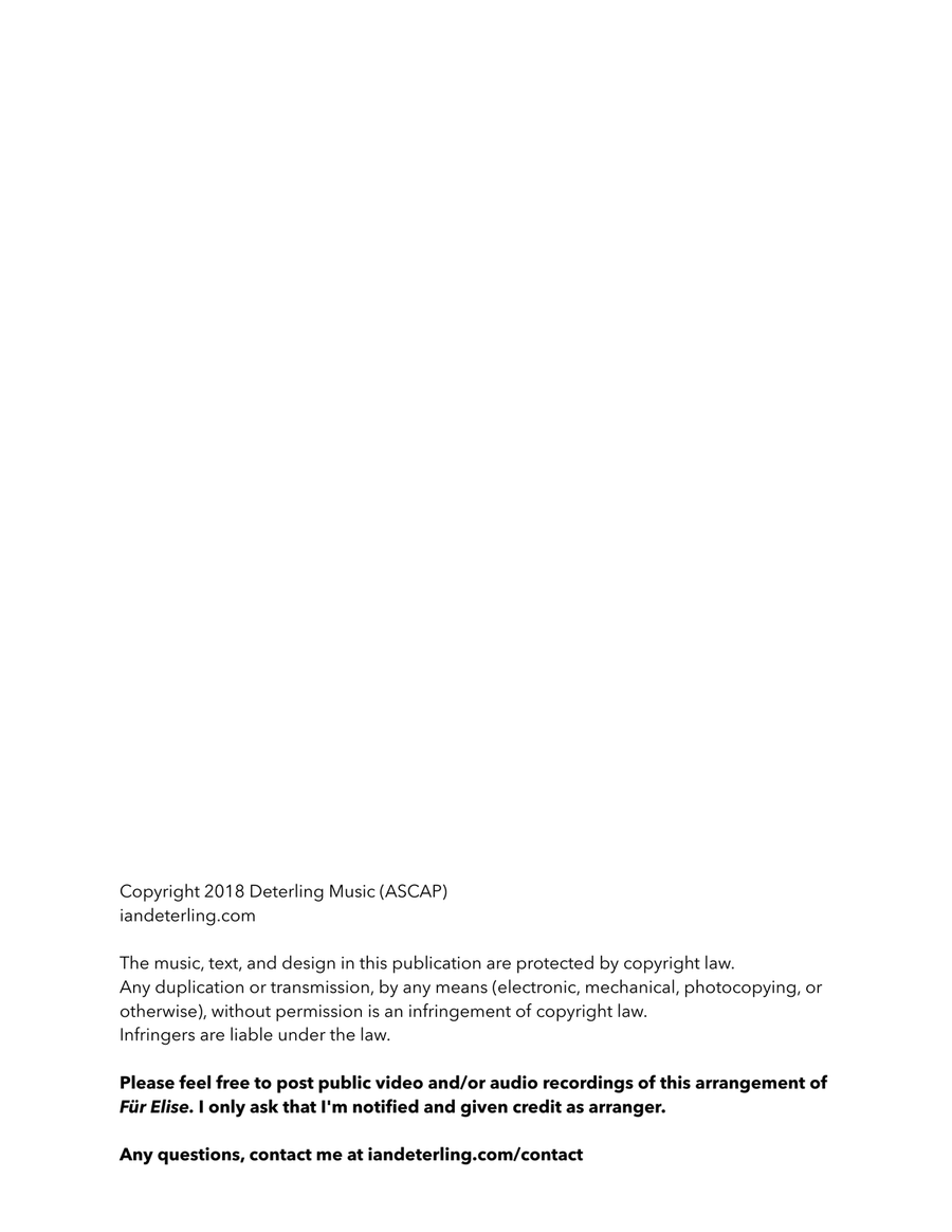 Für Elise (for Bassoon Quartet) Bassoon Quartet scores gallery preview page 3