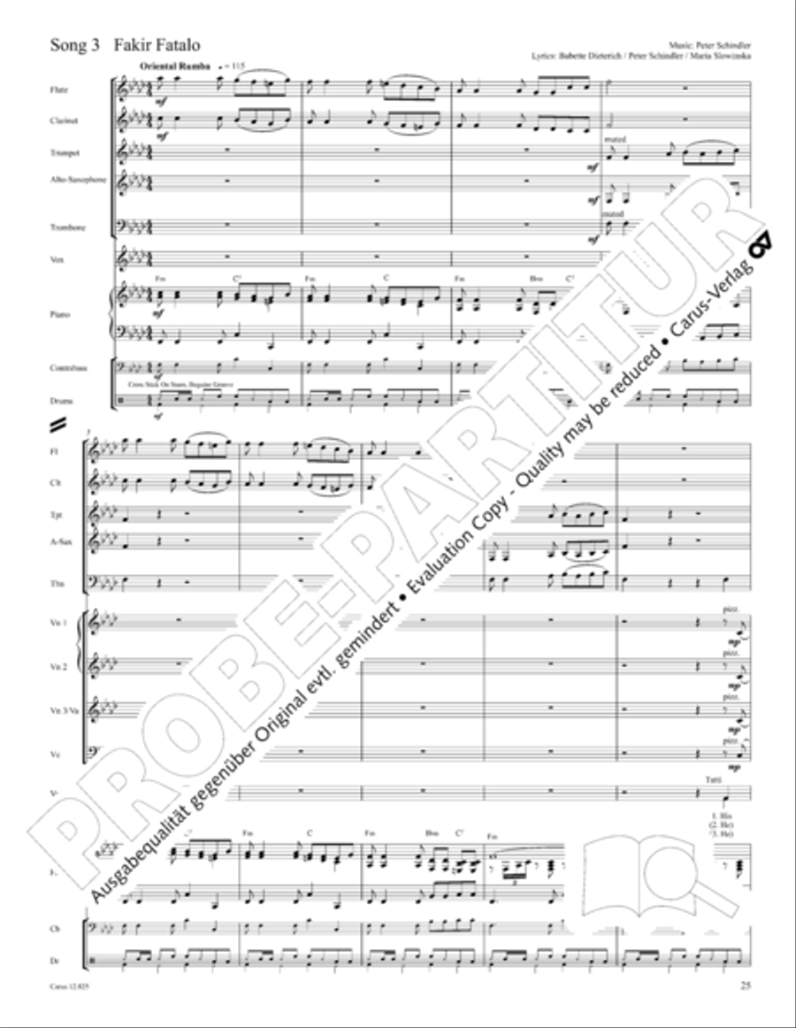 Circus Allegro Circus Allegro Choir scores gallery preview page 26