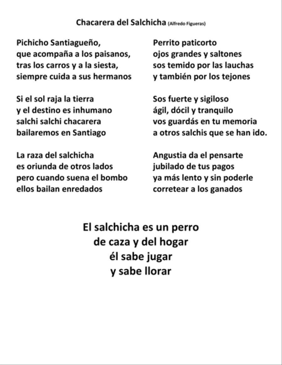 Chacareras Salchicheras Dachshund Alfredo Figueras Piano Piano Solo scores gallery preview page 5