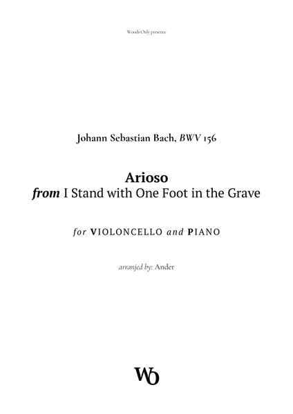 Arioso by Bach for Cello and Piano image number null