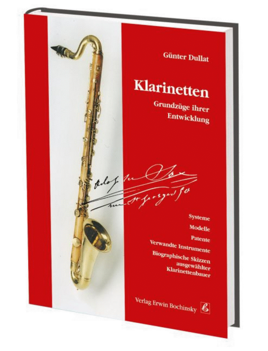 Klarinetten - Grundzüge ihrer Entwicklung Clarinet scores gallery preview page 1