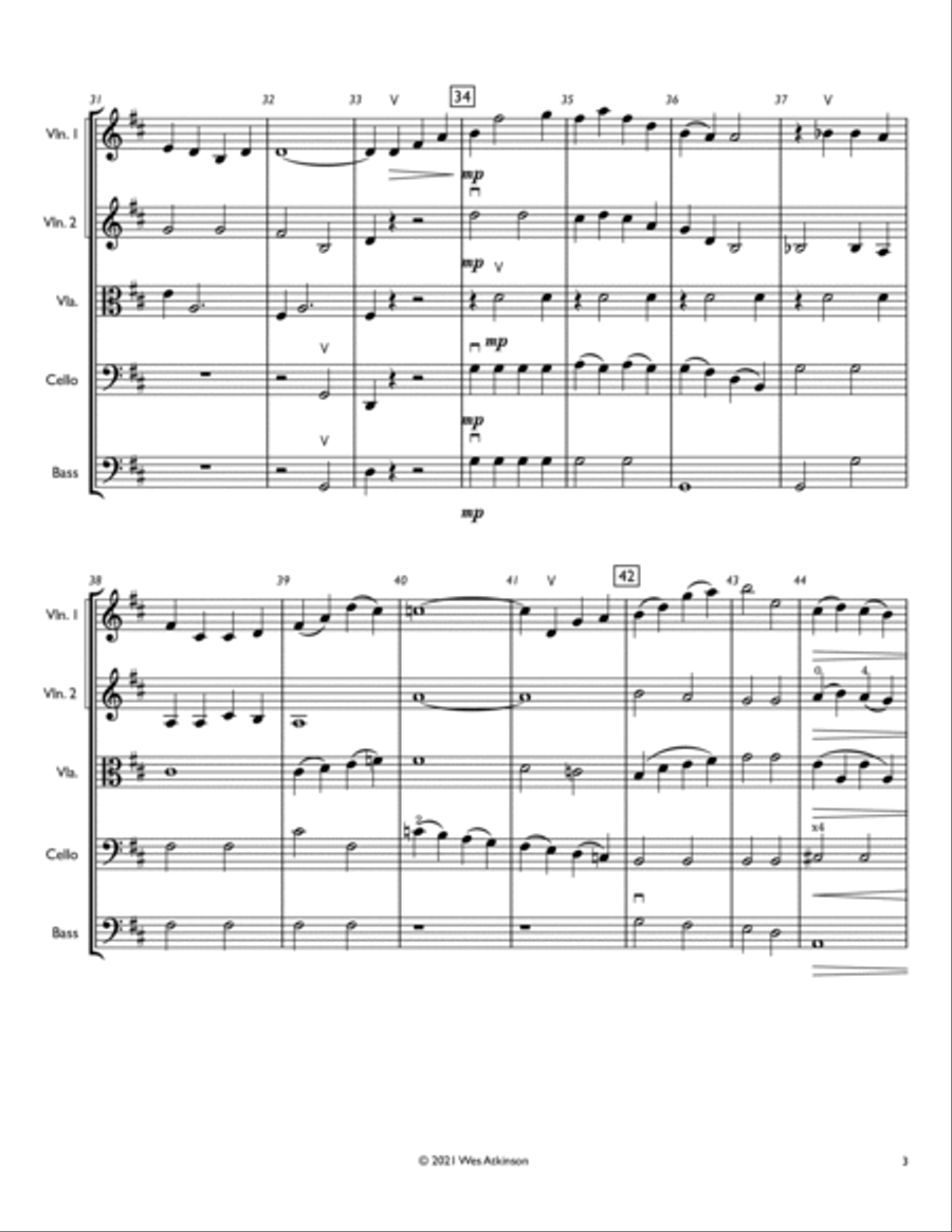 Green Country String Orchestra scores gallery preview page 3