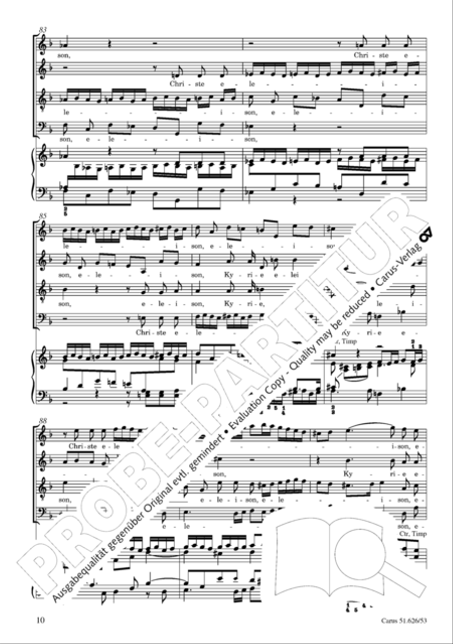 Requiem 4-Part scores gallery preview page 17