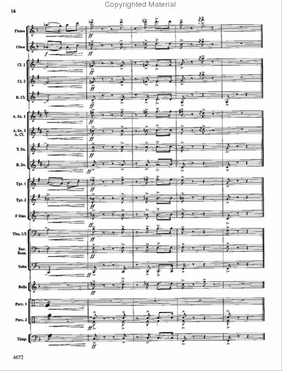 The Pinnacle The Pinnacle Concert Band scores gallery preview page 17