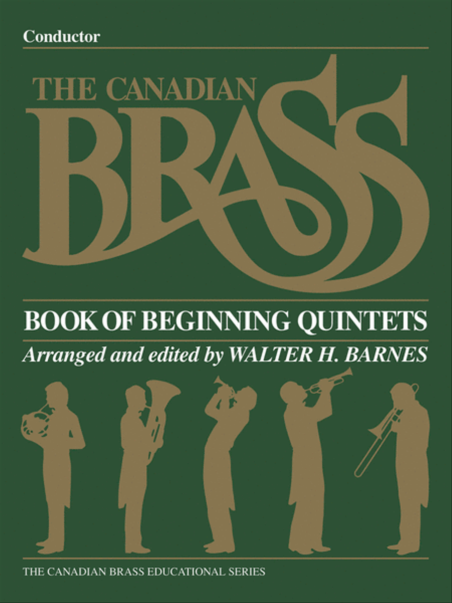 The Canadian Brass Book of Beginning Quintets Brass Quintet scores gallery preview page 1
